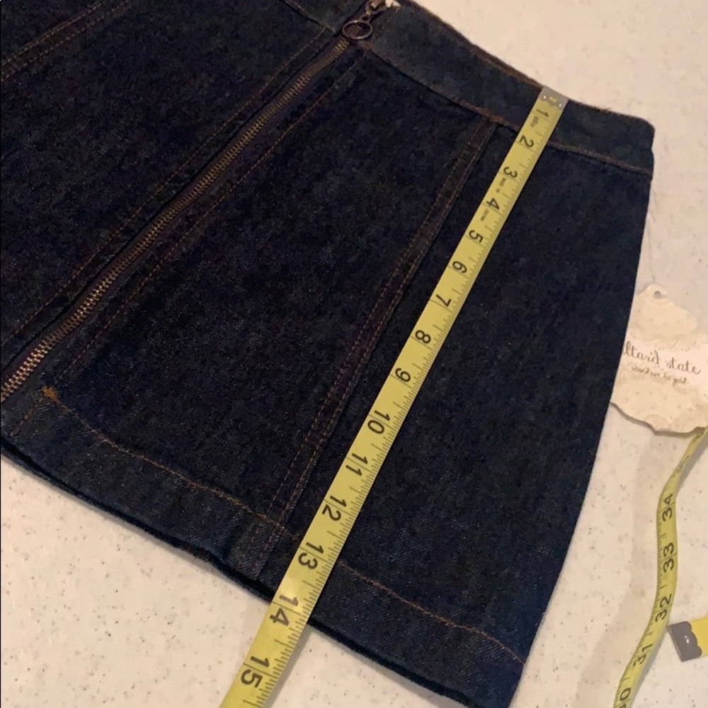 NWT Altar’d State Denim Skirt - Picture 6 of 8